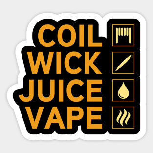 Coil it Vaper Sticker